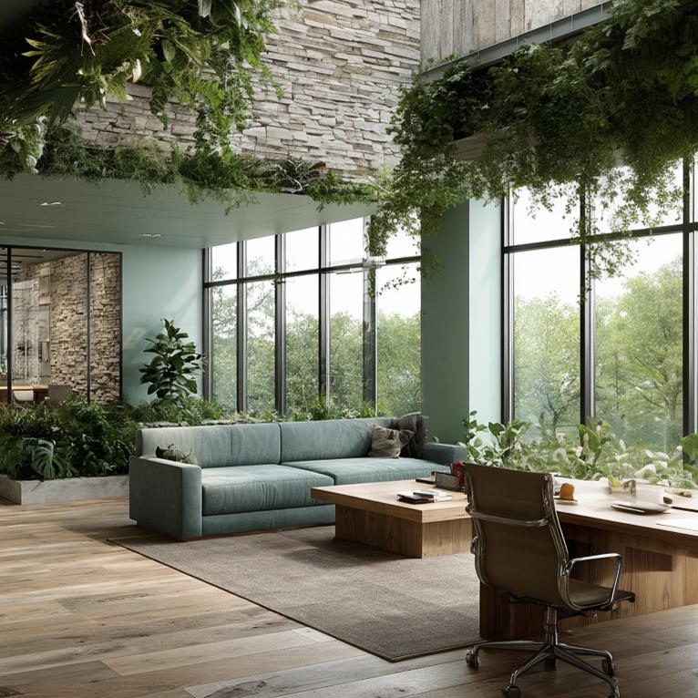 Praktische tips om Biophilic Design toe te passen in jouw kantoor